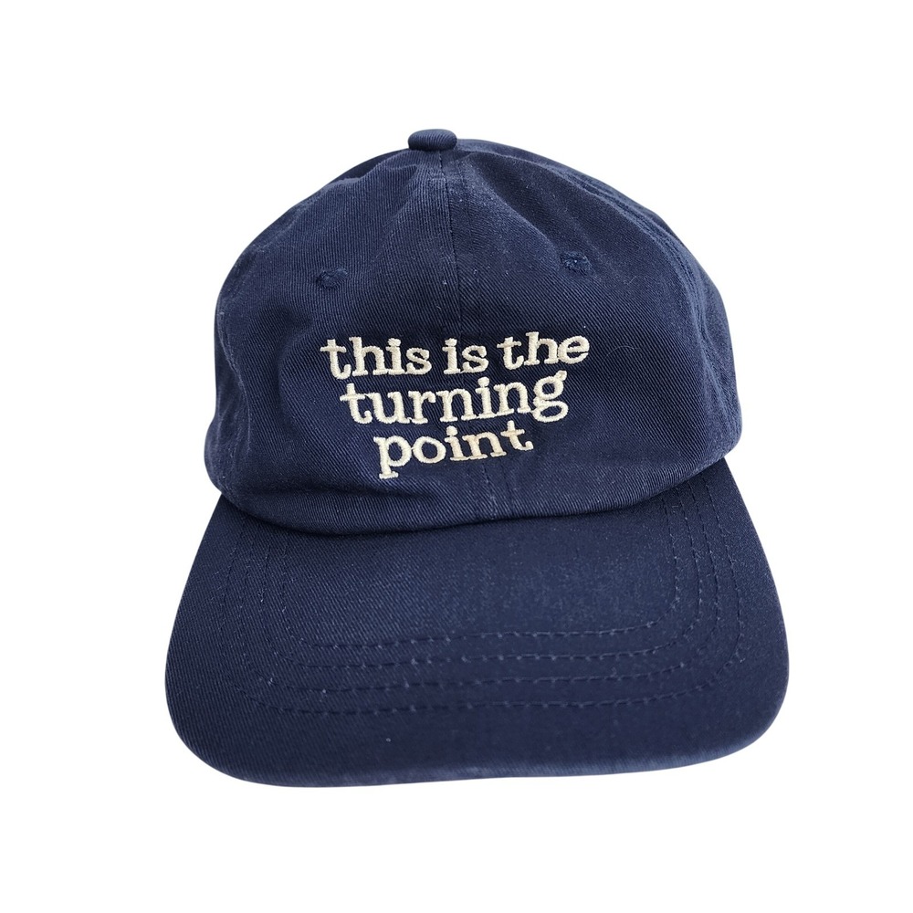 This is‎ the Turning Point Hat Charlie Kirk Adjustable Cap Navy Blue